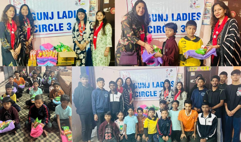 Mosquito Net and snacks donation project